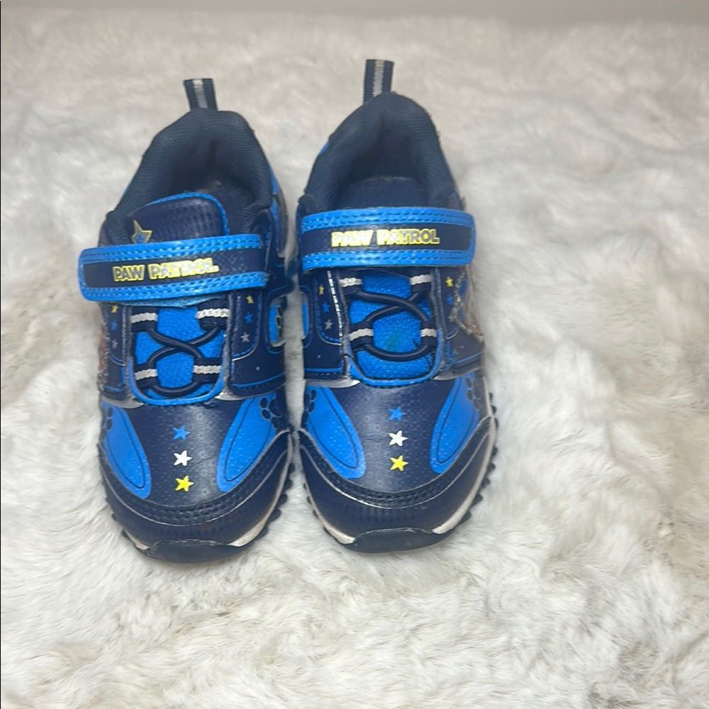 Paw Patrol Blue Sneakers with Velcro Strap and Rubber Sole